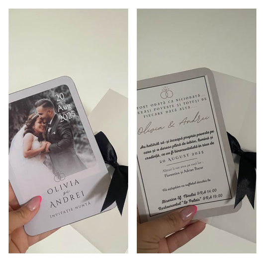 Wedding Invitation - Modern Style